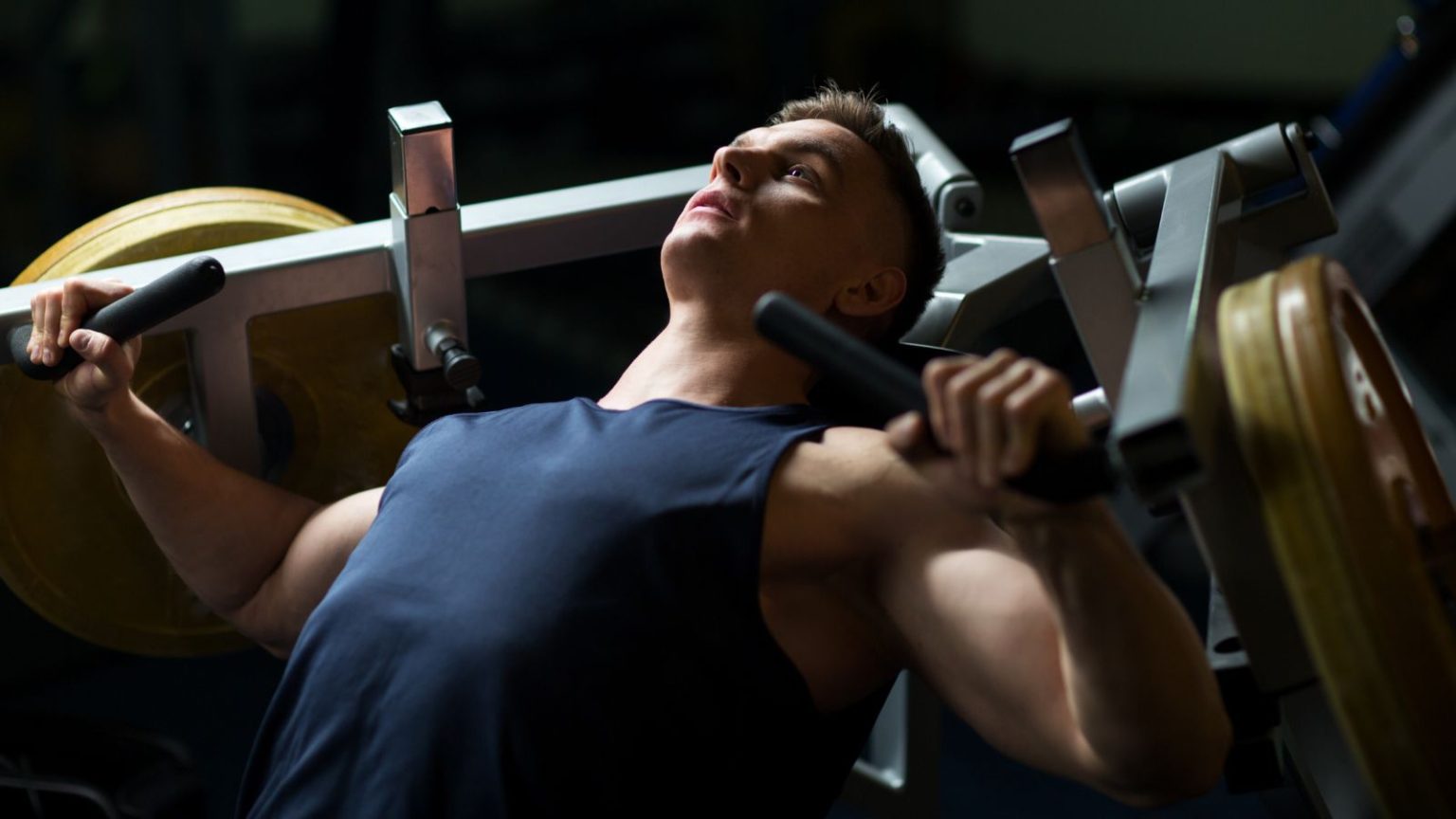 Medkey Machine Variasi Lanjutan Mesin Chest Press untuk Membangun Massa Otot - KW Medley